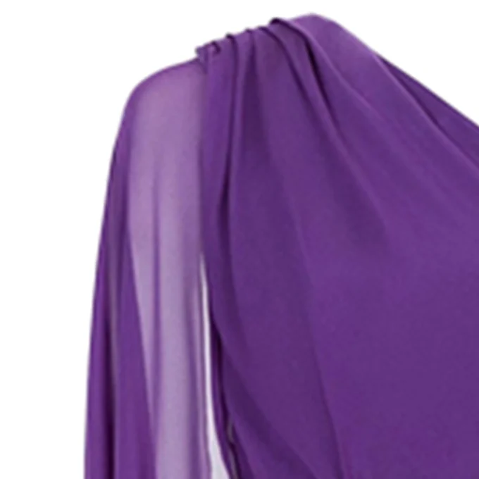 CHCH Women's Dress Long Dress 2024 New Simple Purple Elegant Dress Business Party Wedding Bridesmaid Dress - Image 4