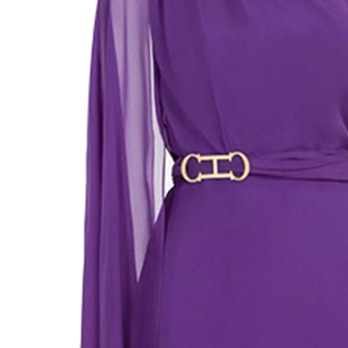 CHCH Women's Dress Long Dress 2024 New Simple Purple Elegant Dress Business Party Wedding Bridesmaid Dress - Image 6