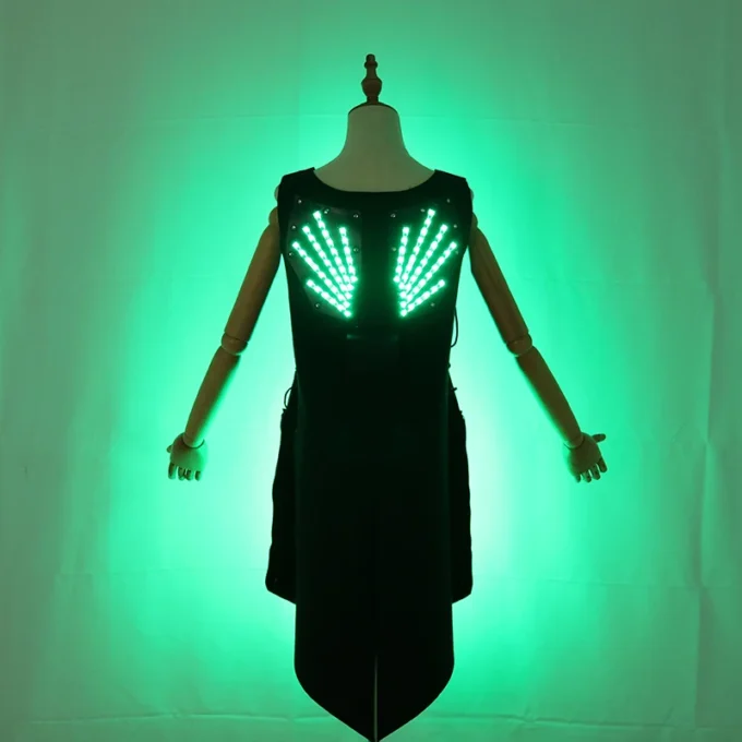 New LED luminous long dress COSPALY armor suit AI robot performance suit annual party performance costume - Image 3